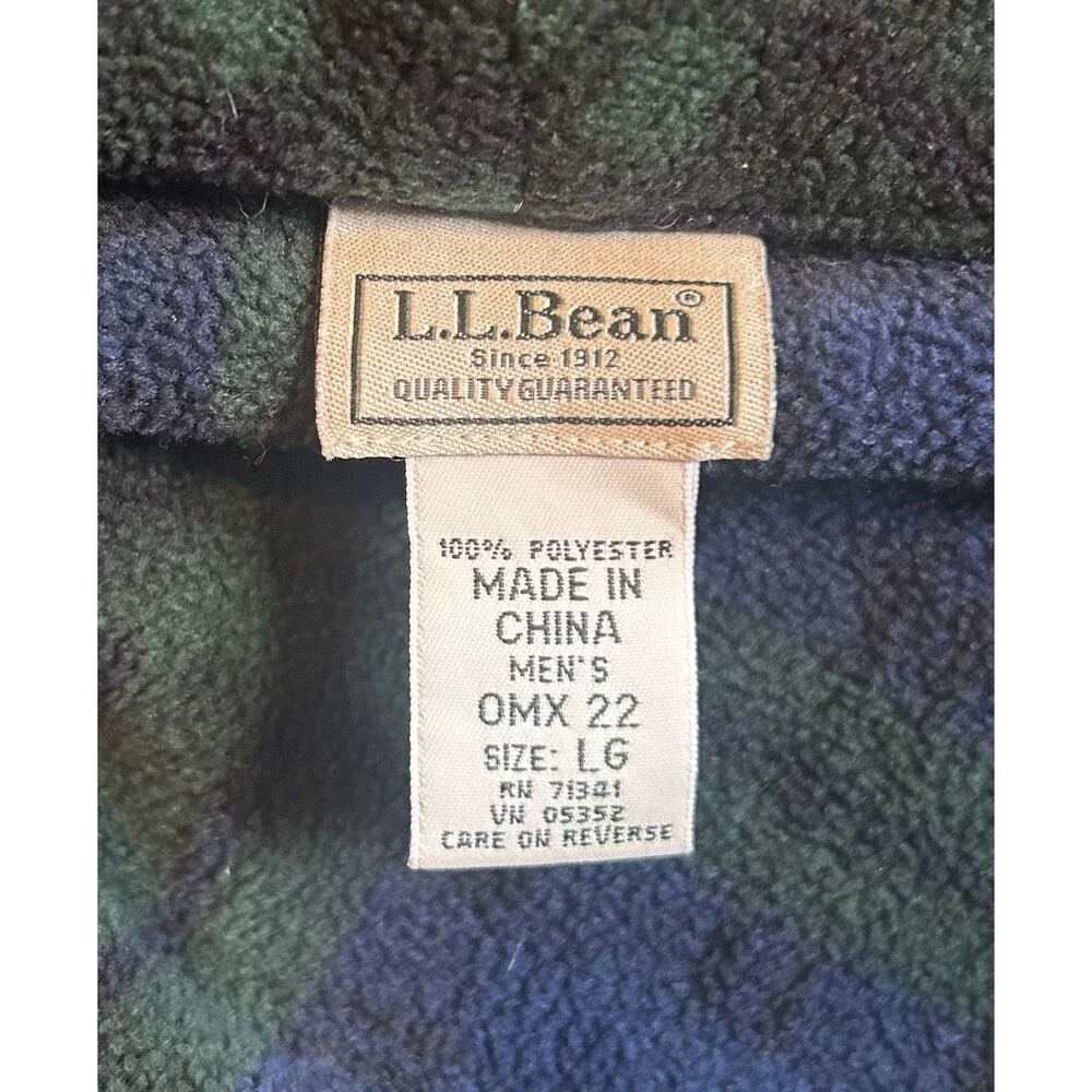 L.L. Bean Men’s Fleece Pajama Robe